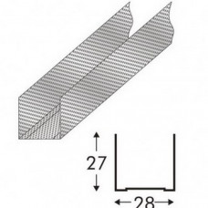 Профиль направляющий  27x28х0.6мм L-3м ( Кнауф )